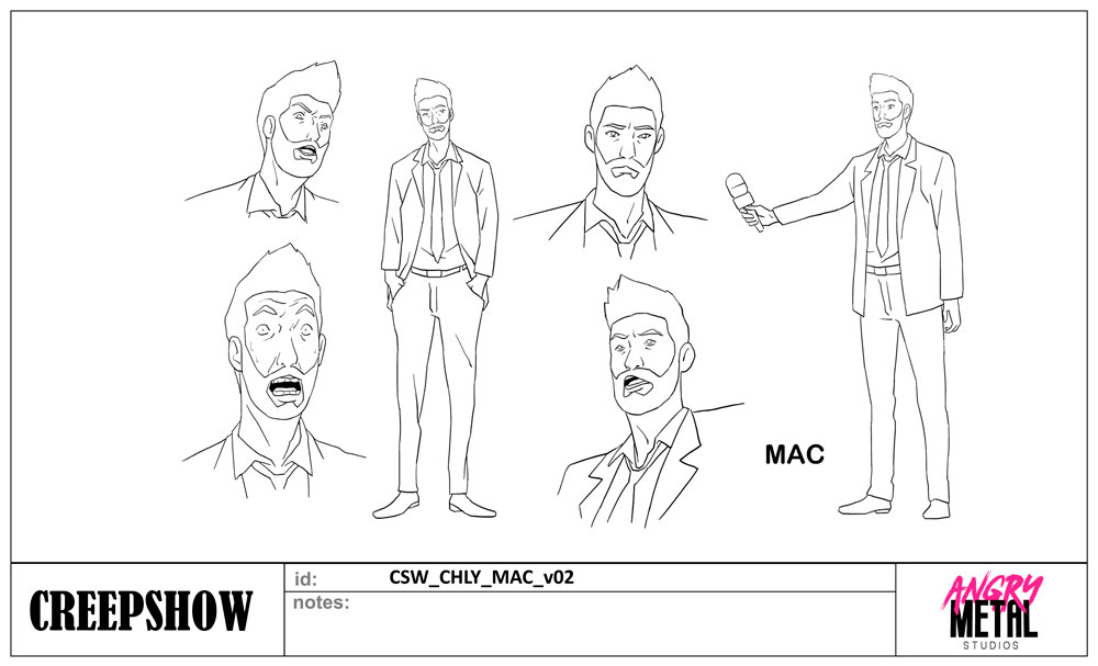 Creepshow-mac-character-design