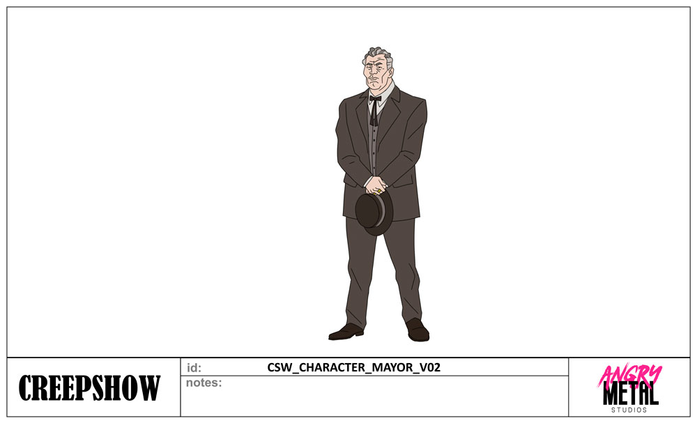 Creepshow-mayor-character-design